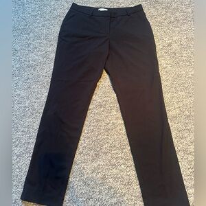 H&M Black Dress Pants Straight-Leg Classic